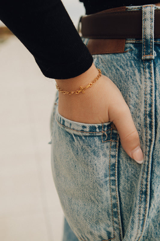 Cross Bracelet