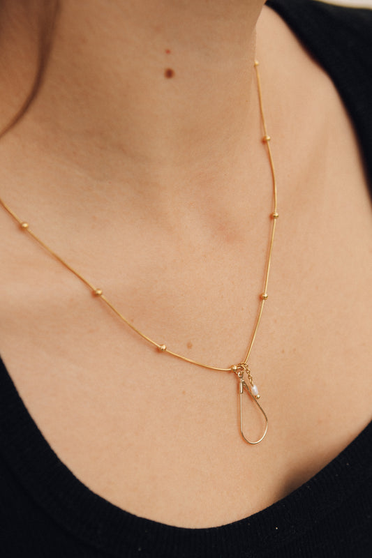 Timeless Freshwater Pearl Necklace